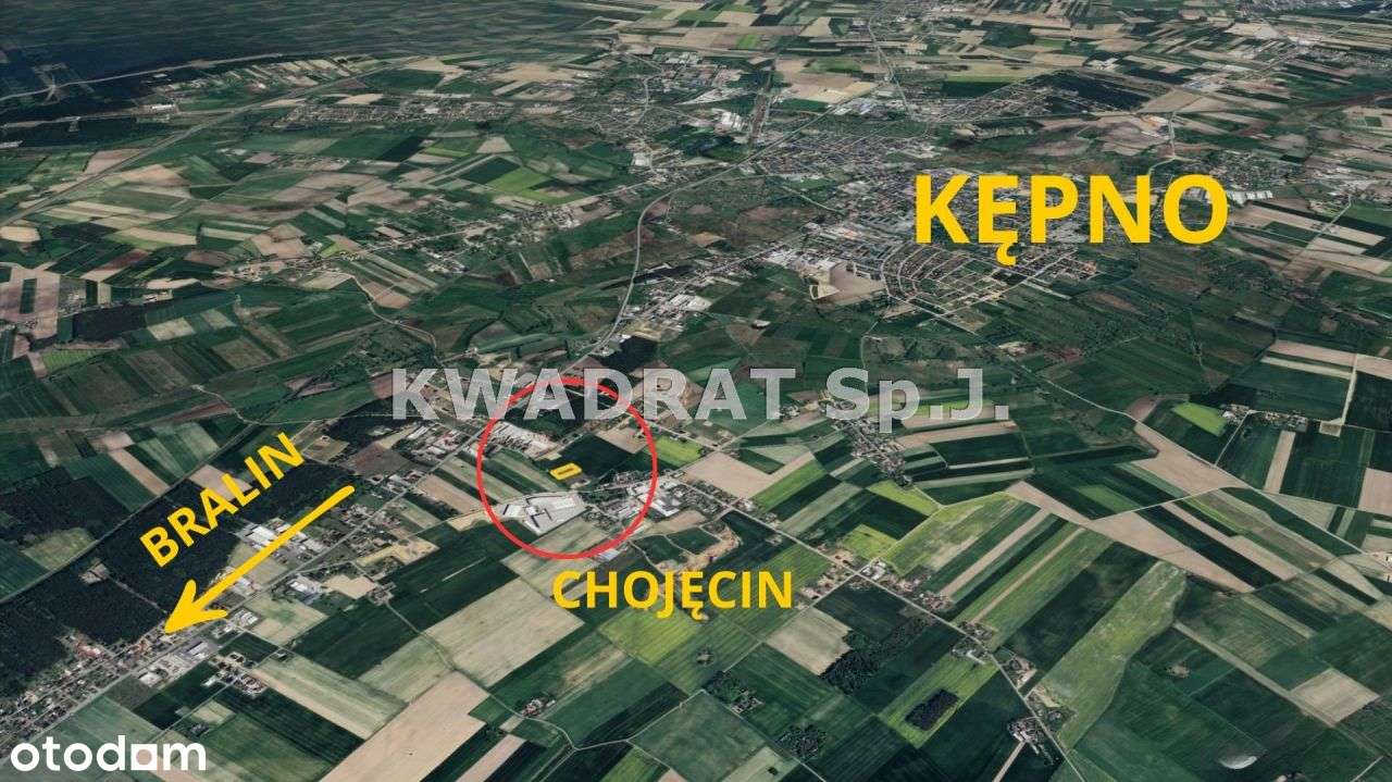 Działka inwestycyjna o pow. 0,3042ha Chojęcin - Pełny obrazek: 4/8