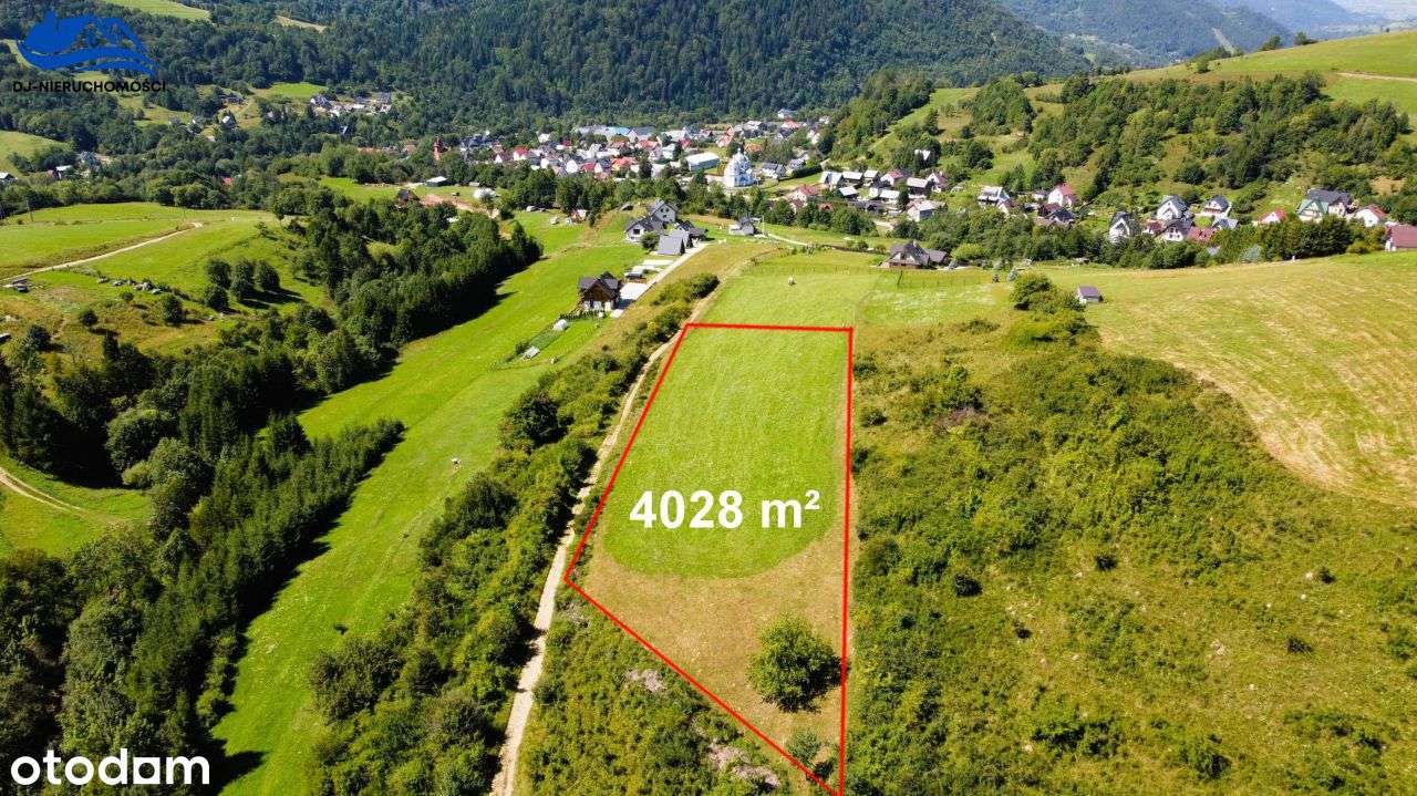 Działka inwestycyjna - Pieniny - Gmina Szczawnica.-3