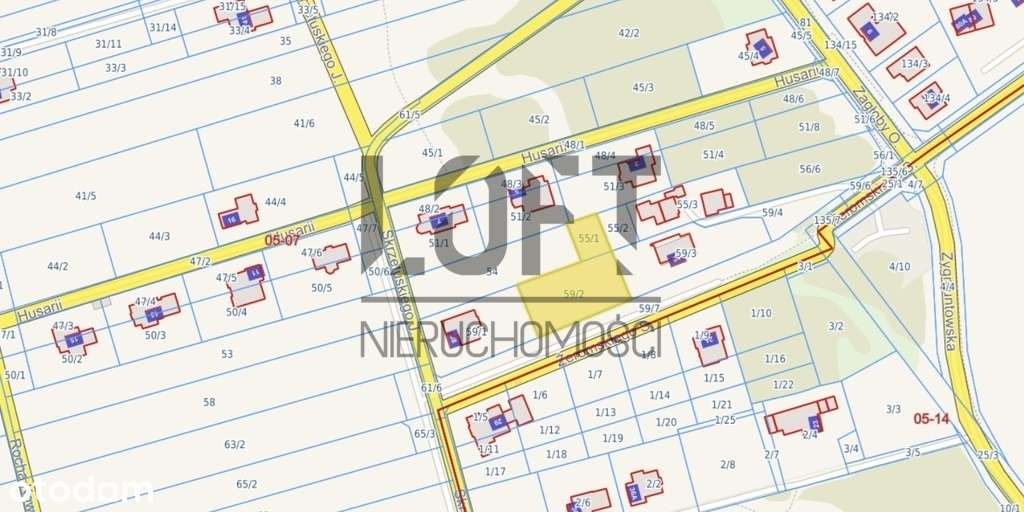 Urokliwa działka 1354m2 ul. Żeromskiego, Marki-3