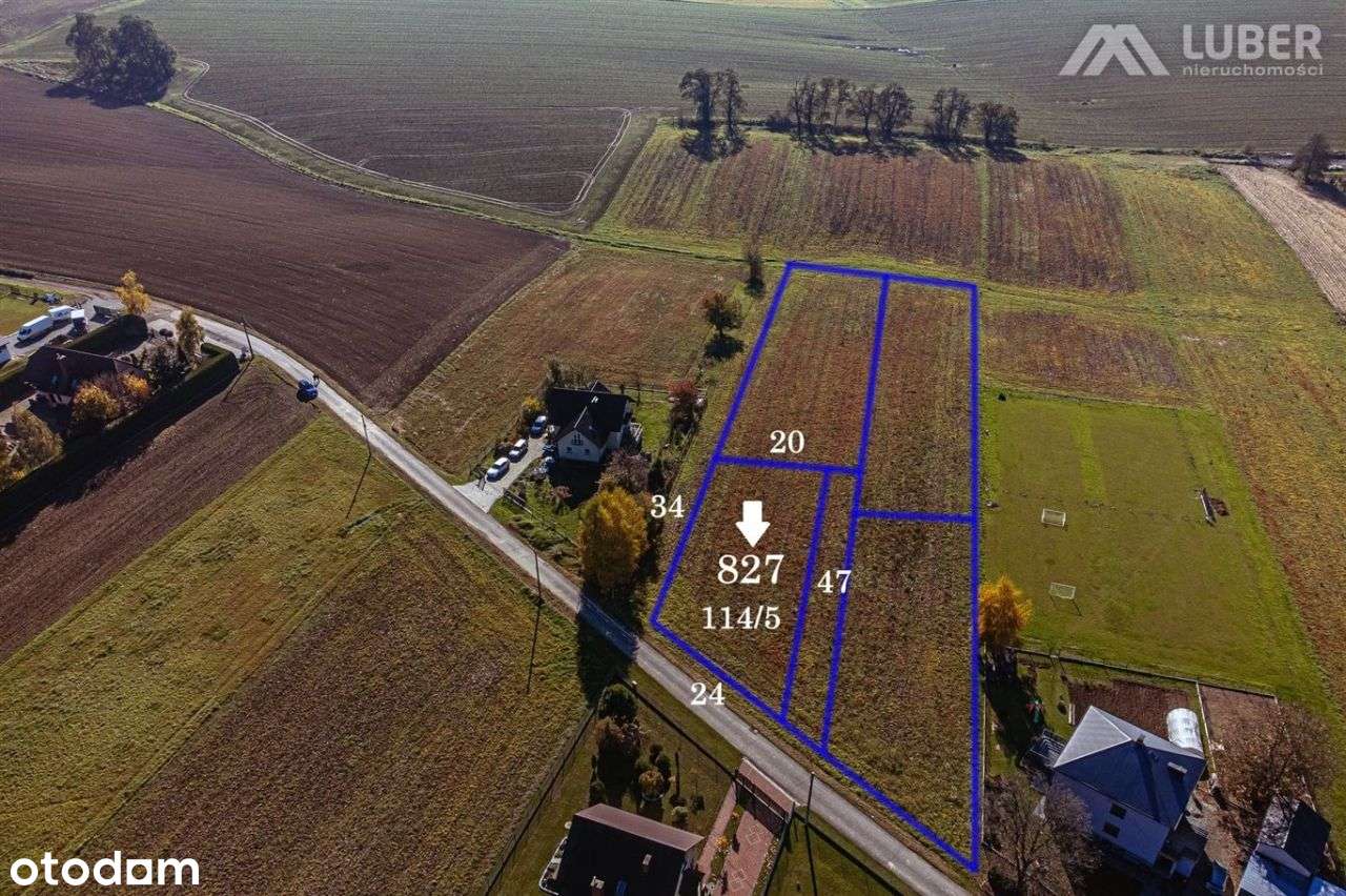 Widokowa działka w Pisarzowicach k. Bielska - Pełny obrazek: 4/19