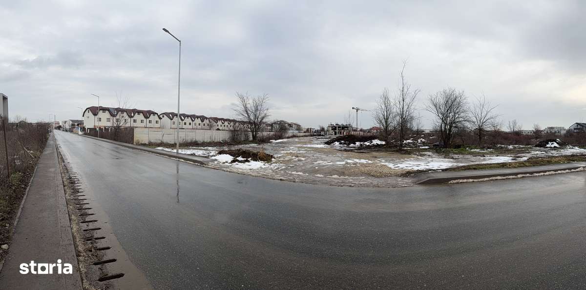 Vând teren în Bragadiru str. Iernii deschidere 40 ml-1
