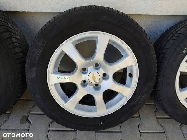 KOŁA OPONY LETNIE FELGI ALUMINIOWE CHEVROLET CRUZE 16 5x115 6.5J 96831801 - 9