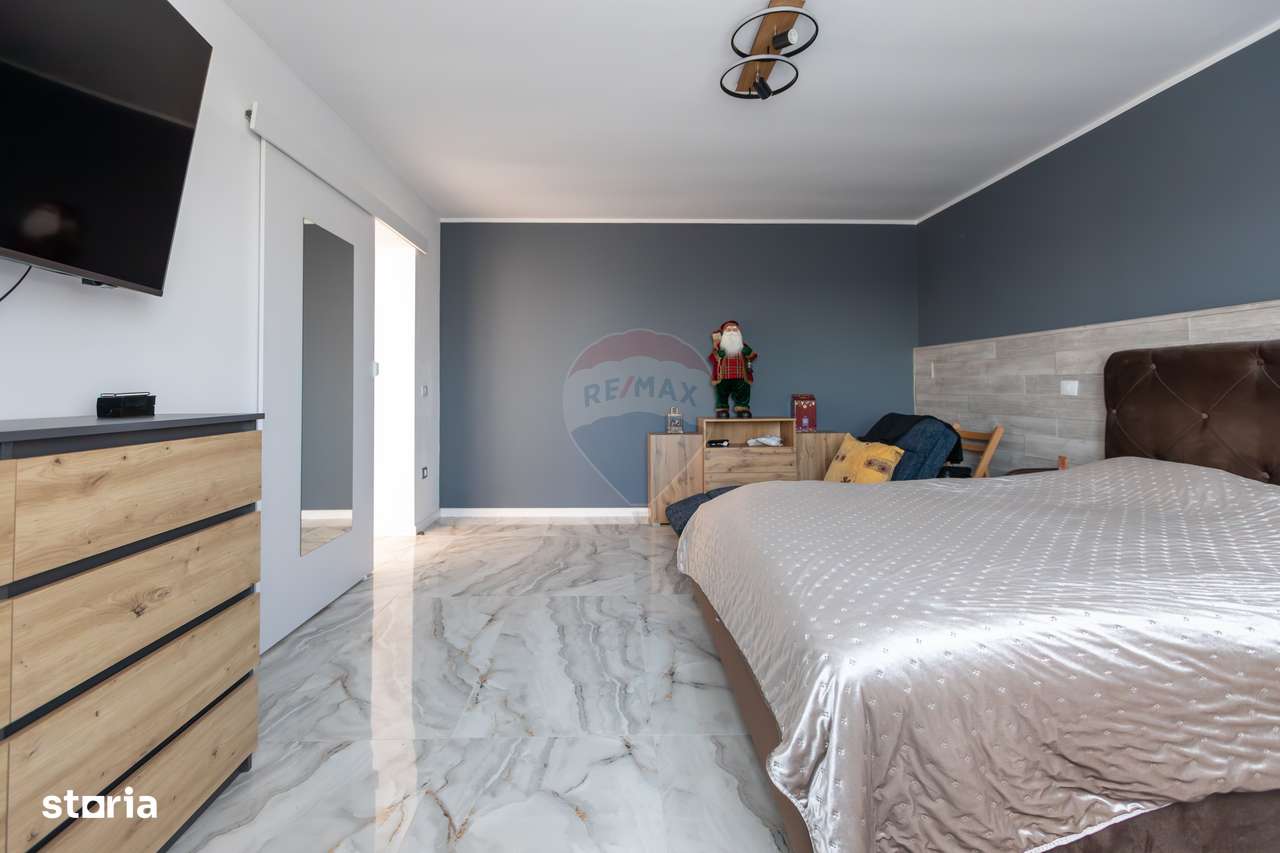 Casă / Vilă nouă,  5 camere, design luxos, teren 1000 mp-7