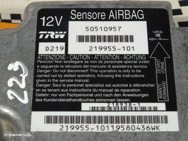 Centralina De Airbags Alfa Romeo 159 Sportwagon (939_)  50510957 / 299 - 3