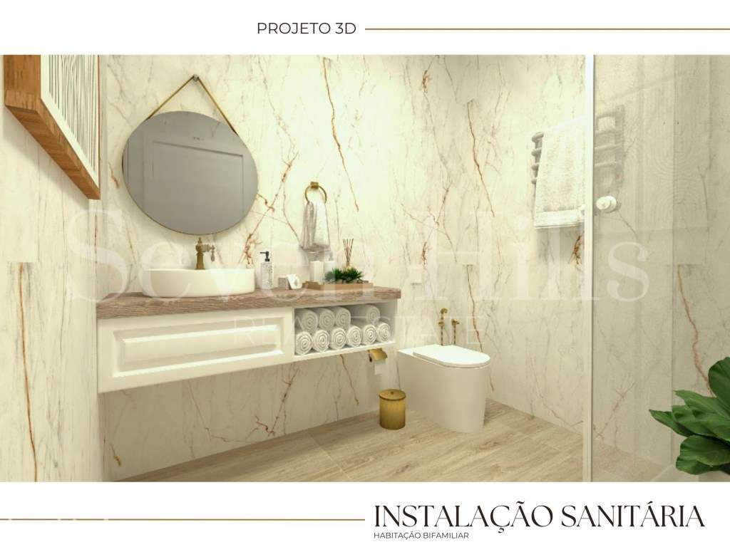 Moradia Bifamiliar T2+1 com Garagem-5