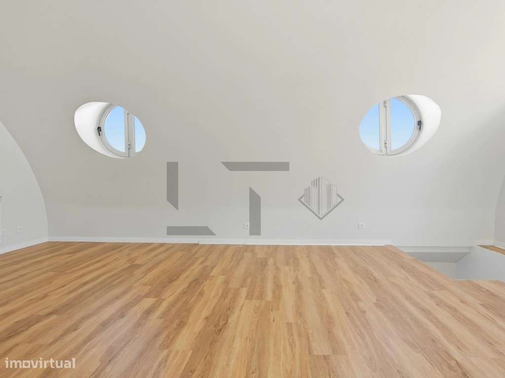 Penthouse T3 (possível T4) com Terraço, plena vista Rio e Garagem, ...-49