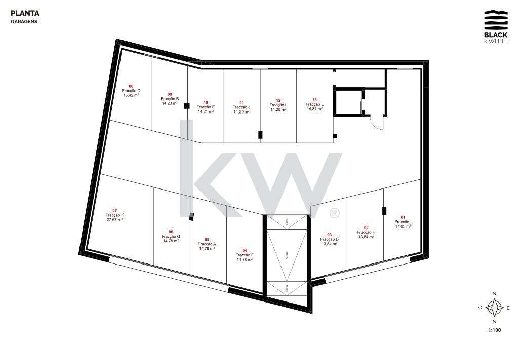 APARTAMENTO T4  EMPREENDIMENTO BLACK & WHITE - FRAÇÃO K-20