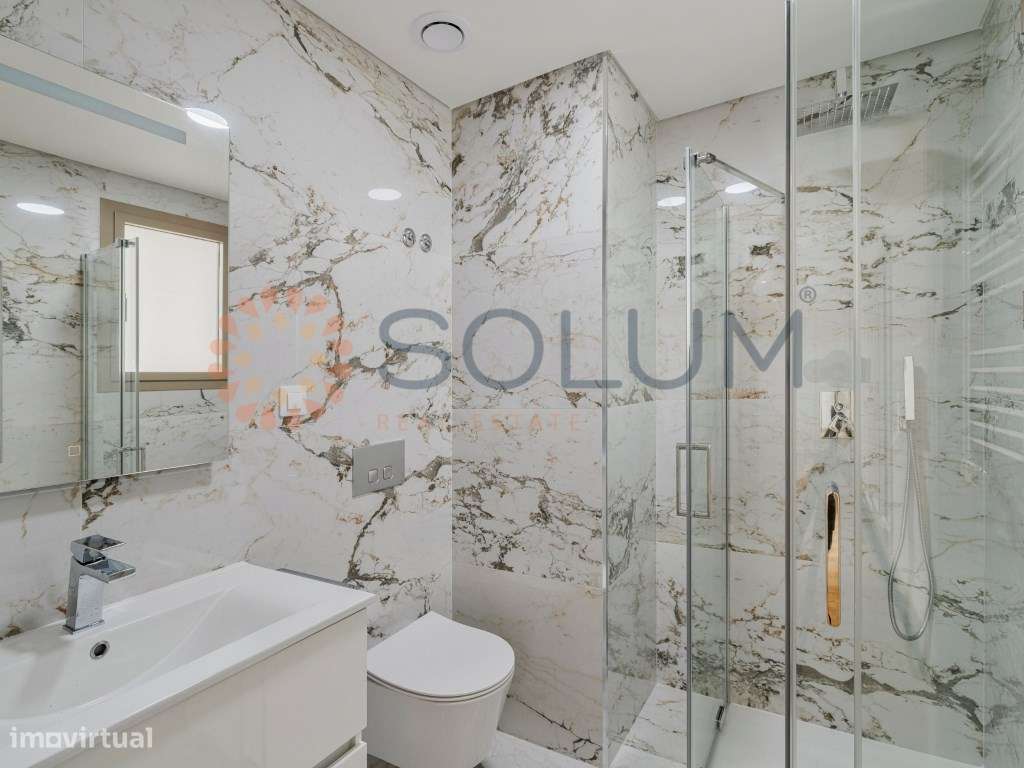 Duplex T3+1 novo com 2 Terraços - Montijo-13