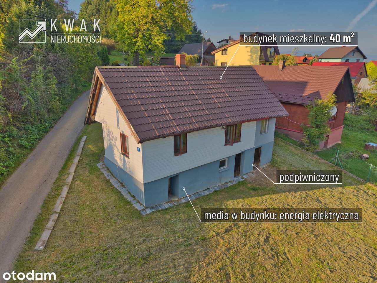 Lipowa ul. Błękitna dom do remontu-7