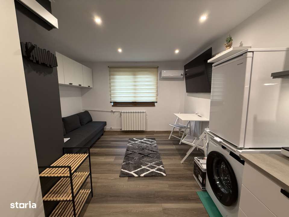 Apartament cu 1 camera, 17 mp utili, open-space, etaj 2 - Soarelui - Imagine principală: 2/6