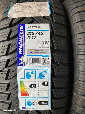 vand 2 anvelope 215/45/17 michelin de iarnă noi - 2