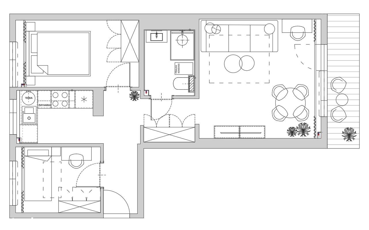 *BEZPOŚREDNIO* I 3 niezależne pokoje z balkonem | Las + A4 | POD KLUCZ-10