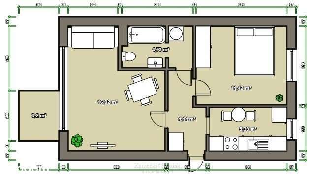 Duża piwnica i balkon na 3-piętrze | mieszkanie gratis!-15