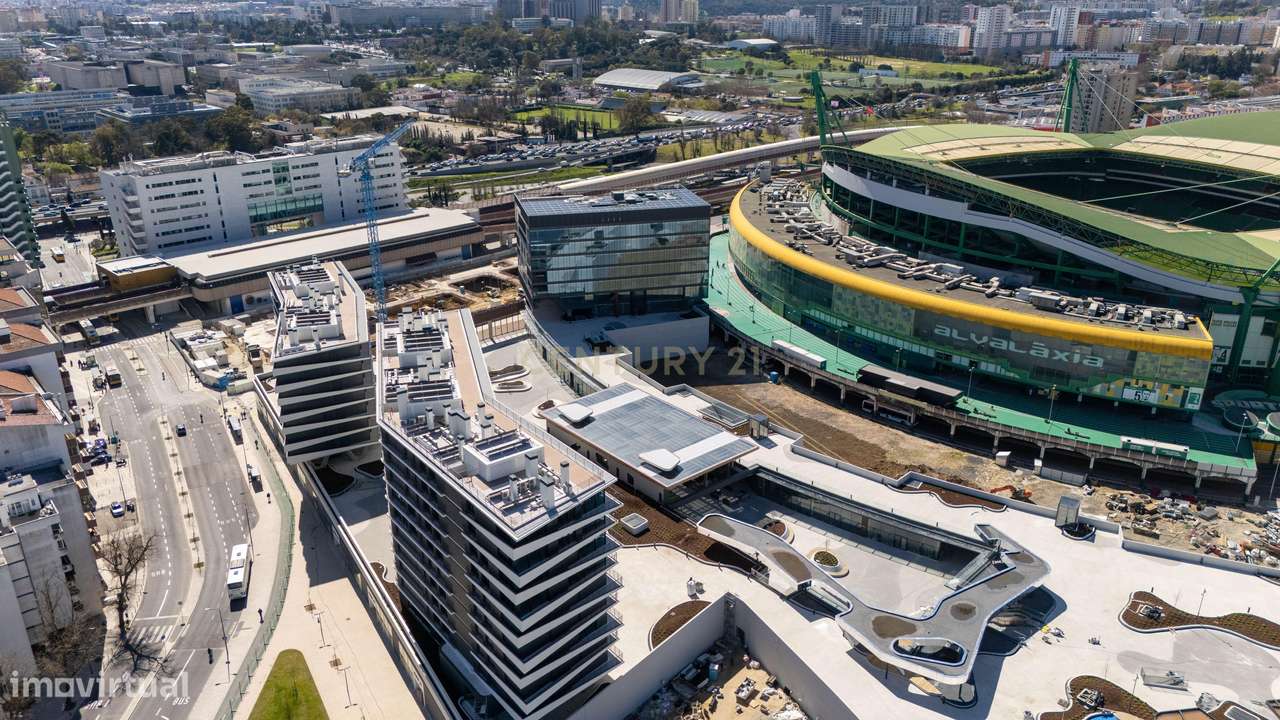 T2 Novo com terraço e 2 lugares de estacionamento - Campo Novo Residen - Grande imagem: 5/9
