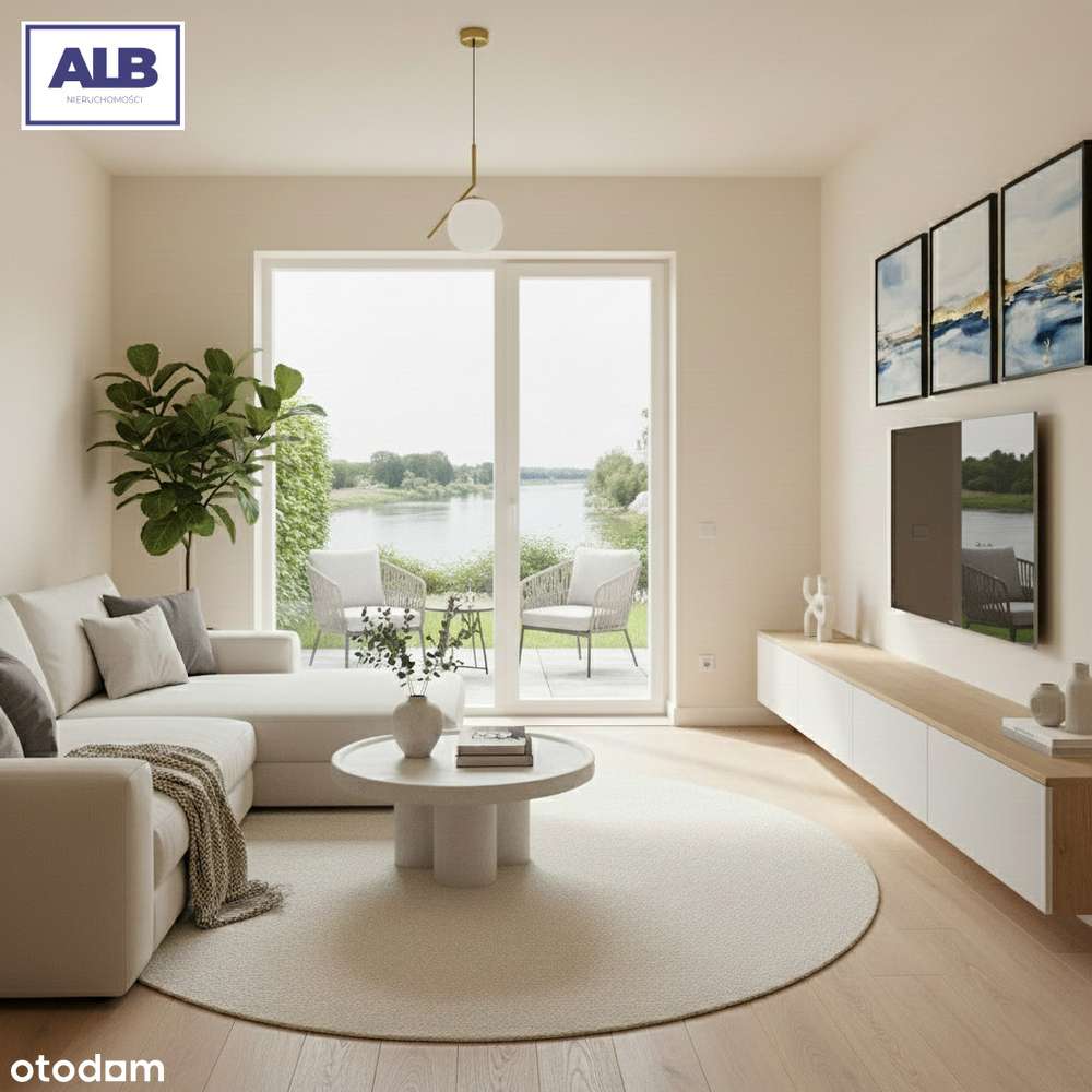 Apartament 2-pokojowy z widokiem na rzekę!-0