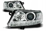 REFLEKTORY LAMPY Do AUDI A6 C6 OD 2004 DO 2008 LED DO JAZDY DZIENNEJ XENON - 3