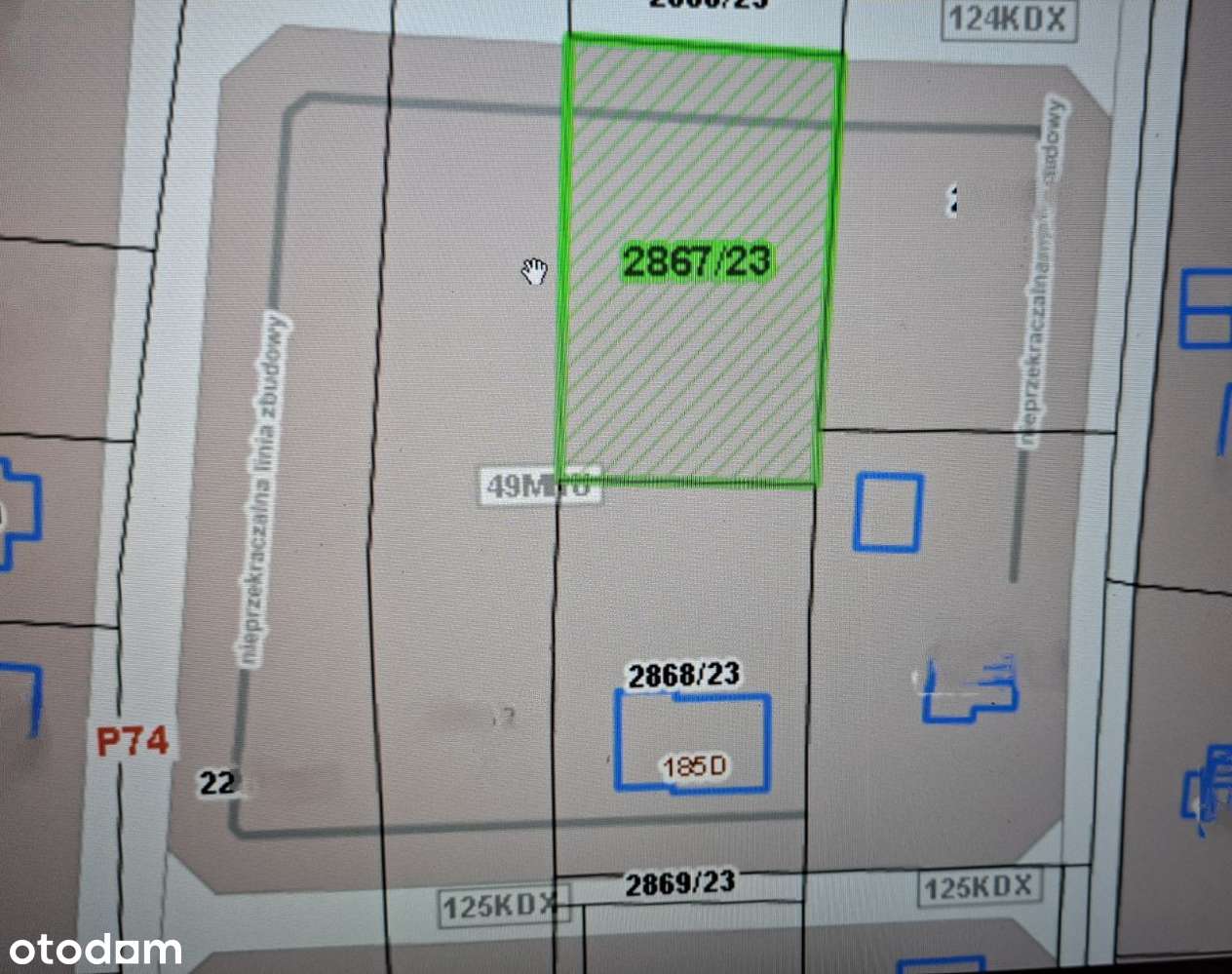 Rezerwacja. Działka budowlano usługowa-3