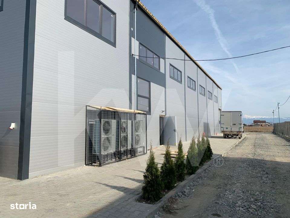 Hala industriala independenta energetic 600 mp judetul Sibiu - Imagine principală: 3/6