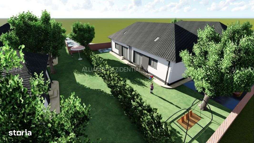 Casă individuală pe parter | 3 camere - 2 locuri de parcare - Imagine principală: 4/6