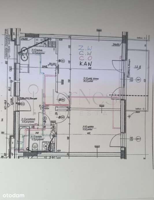 2 pokoje | garderoba balkon garaż przy Zakrzówku-18