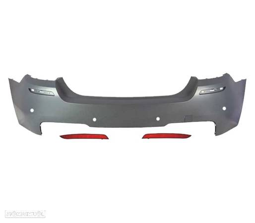 PARA-CHOQUES TRASEIRO PARA BMW F10 10-13 LOOK M TECHNIC PDC - 3