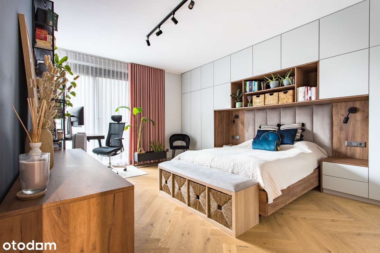 Nowoczesne 2 pokoje | widok na rzekę i zielone patio | centrum miasta-7