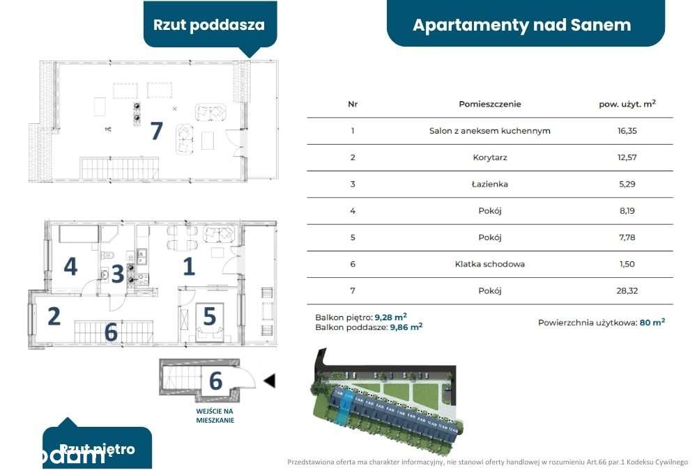 Mieszkanie na sprzedaż, Lesko, 4 pokoje - Pełny obrazek: 5/11