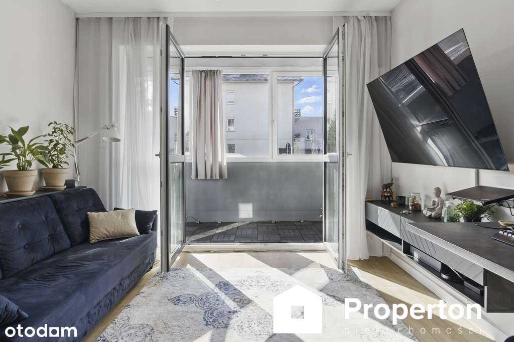 Nowoczesne 2-pok. z dużym balkonem i garażem - Pełny obrazek: 2/14