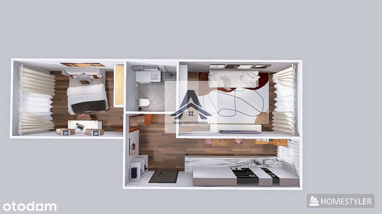 2-pok., do remontu przy pl. Hallera-2