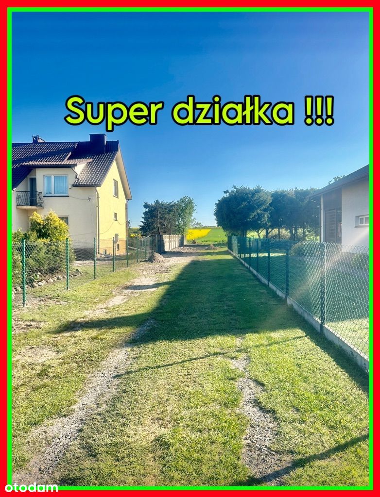 Działka na przedmieściach Zamościa- SUPER OFERTA!!