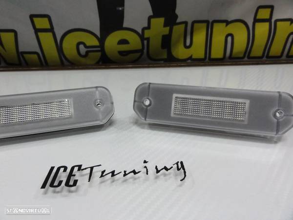 Suporte de lâmpada de matrícula em led branco para Honda CIVIC 2P, 3P, 4P 91-95 / CIVIC 2P, 4P 91-95 / 95-99/ CRX DEL SOL - 5