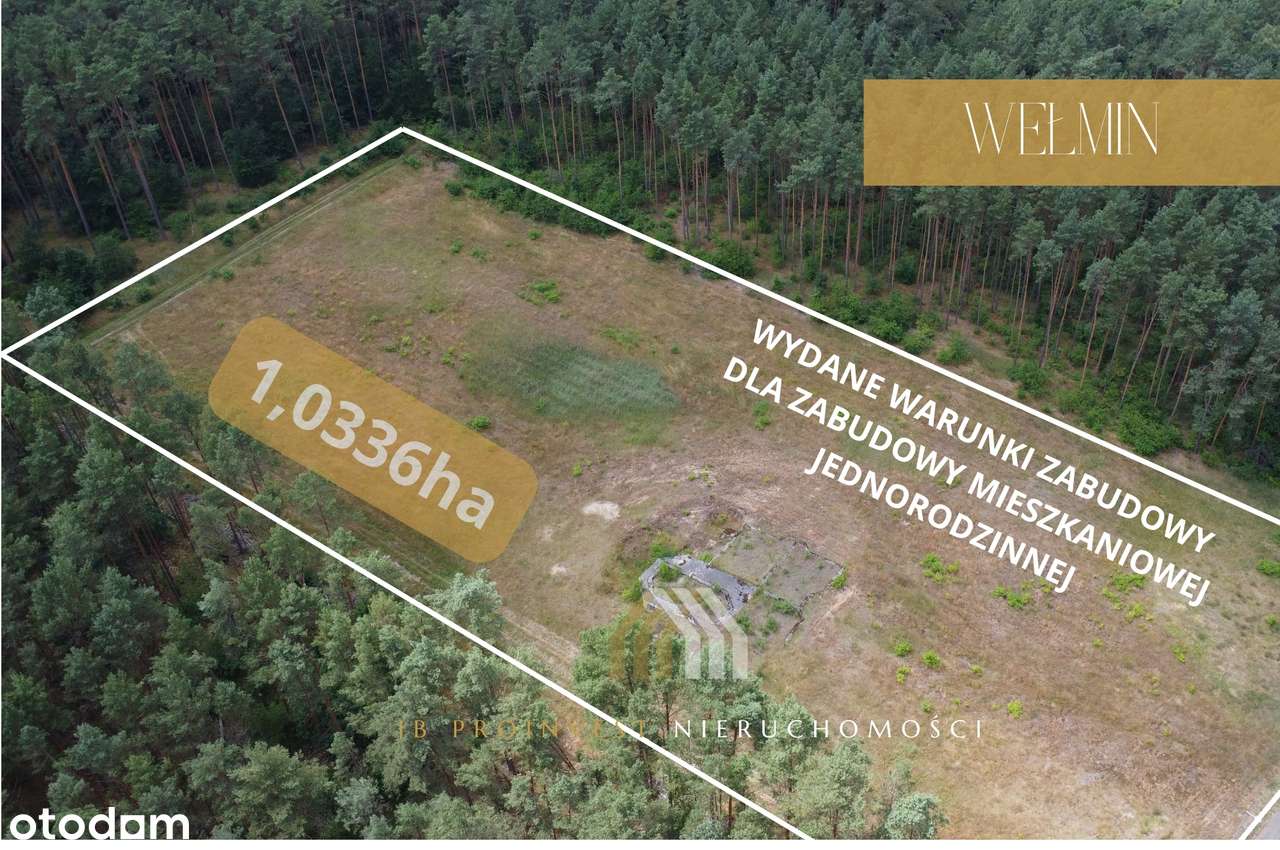 Na sprzedaż działka budowlana – 5687 m² | Wełmin | Piękny widok-4
