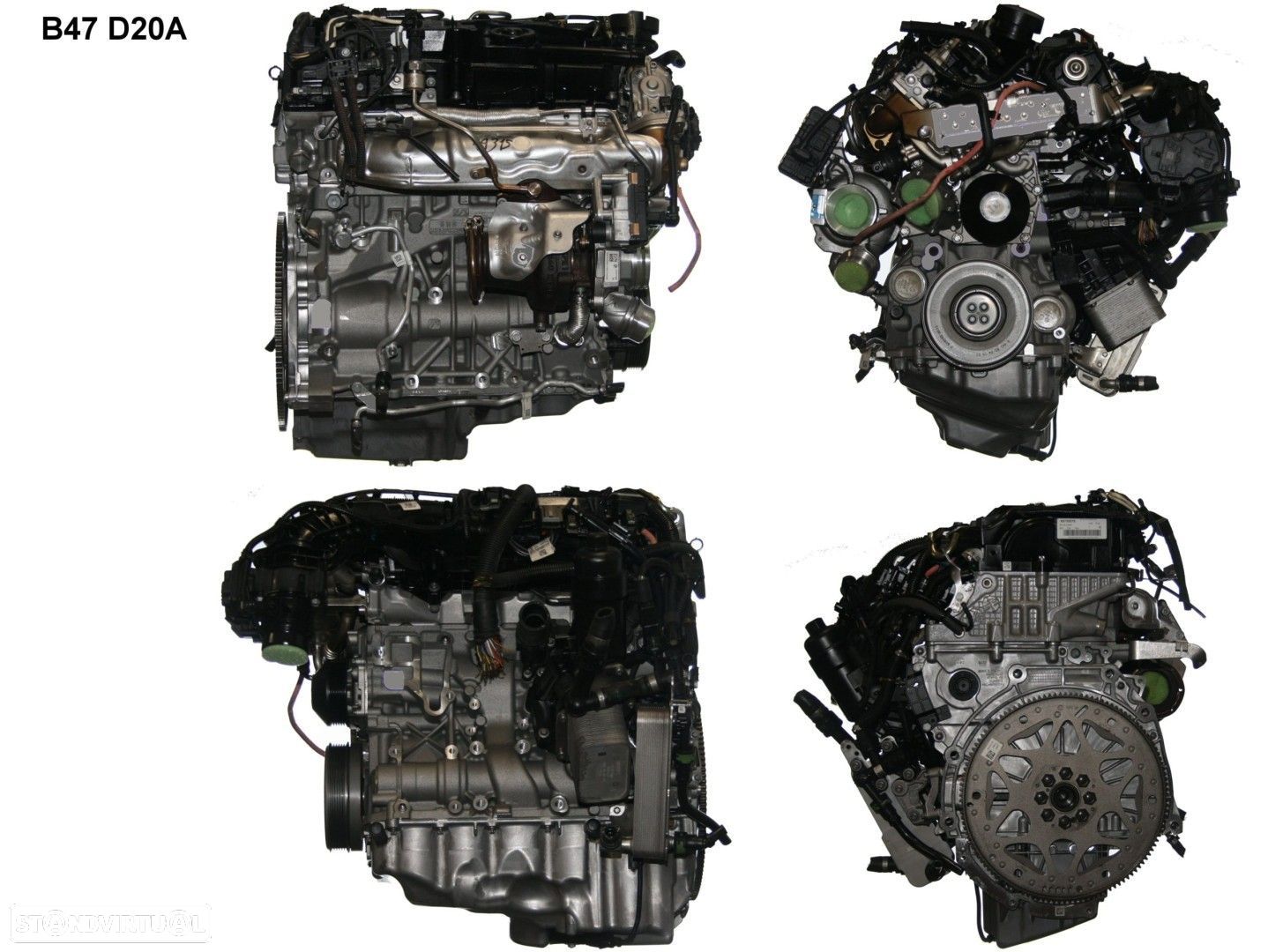 Motor Completo  Usado BMW 1 (F20) 118d B47D20A - 1