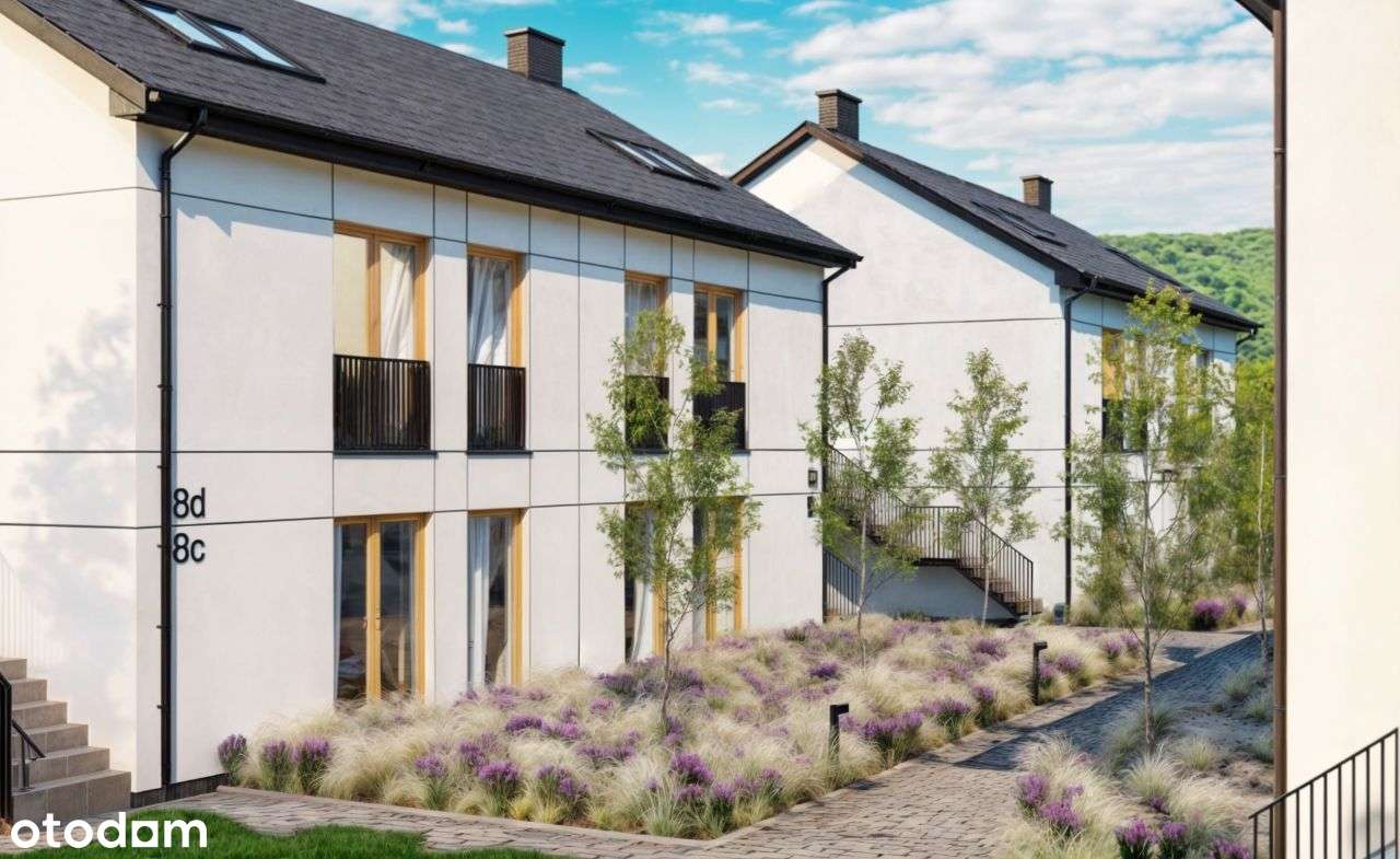 Apartament na kameralnym osiedlu, z ogródkiem i widokiem na Beskidy - Pełny obrazek: 4/16