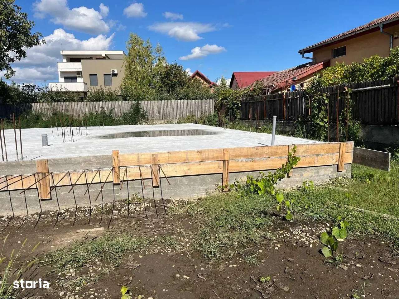 Casa in constructie pe teren mare, autorizatie valabila, Otopeni-9 Mai - Imagine principală: 4/9