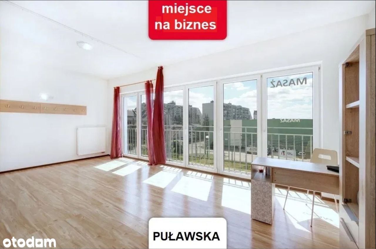 Bezczynszowe biuro/gabinet/lokal usługowy Puławska