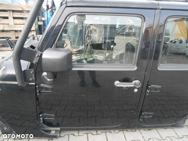 Jeep Wrangler JK 4D 2012 DRZWI PRZÓD LEWE Wszystkie części - 2