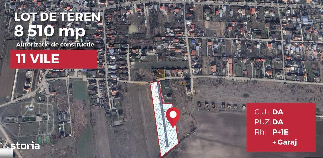 Vanzare teren cu autorizatie, 11 vile exclusiviste, Corbeanca, Ilfov - Imagine principală: 2/12