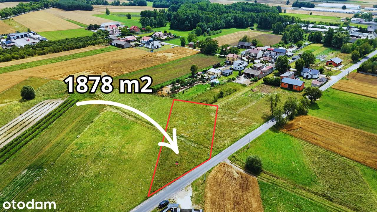 Działka budowlana | przy asfalcie | media | MPZP | 3 km od Rawy Maz. - Pełny obrazek: 4/13