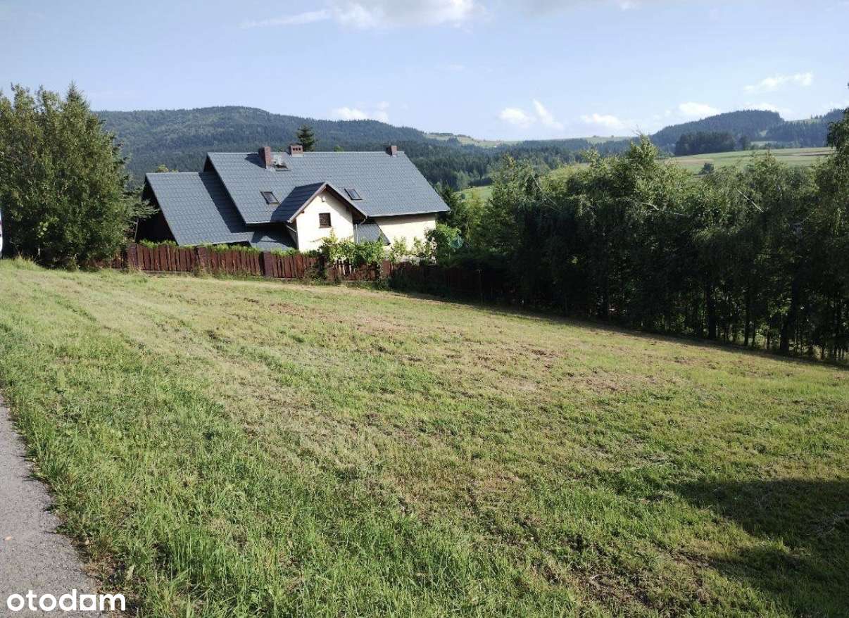 Widokowa działka 900m² w Słopnicach  | Beskid Wyspowy| OKAZJA !!!-1