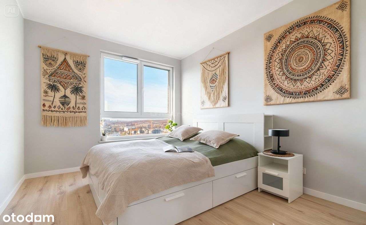 Panorama Katowic Apart.62,49m2 z dużą loggią.-7