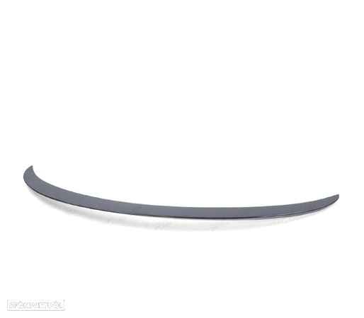 LIP AILERON DE MALA PARA MERCEDES CLA C117 12- LOOK AMG PRETO BRILHO - 2