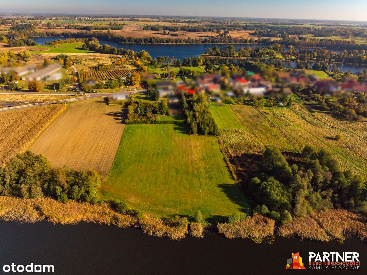 Objezierze. Działka nad jeziorem w kameralnej części wsi. - Pełny obrazek: 5/8