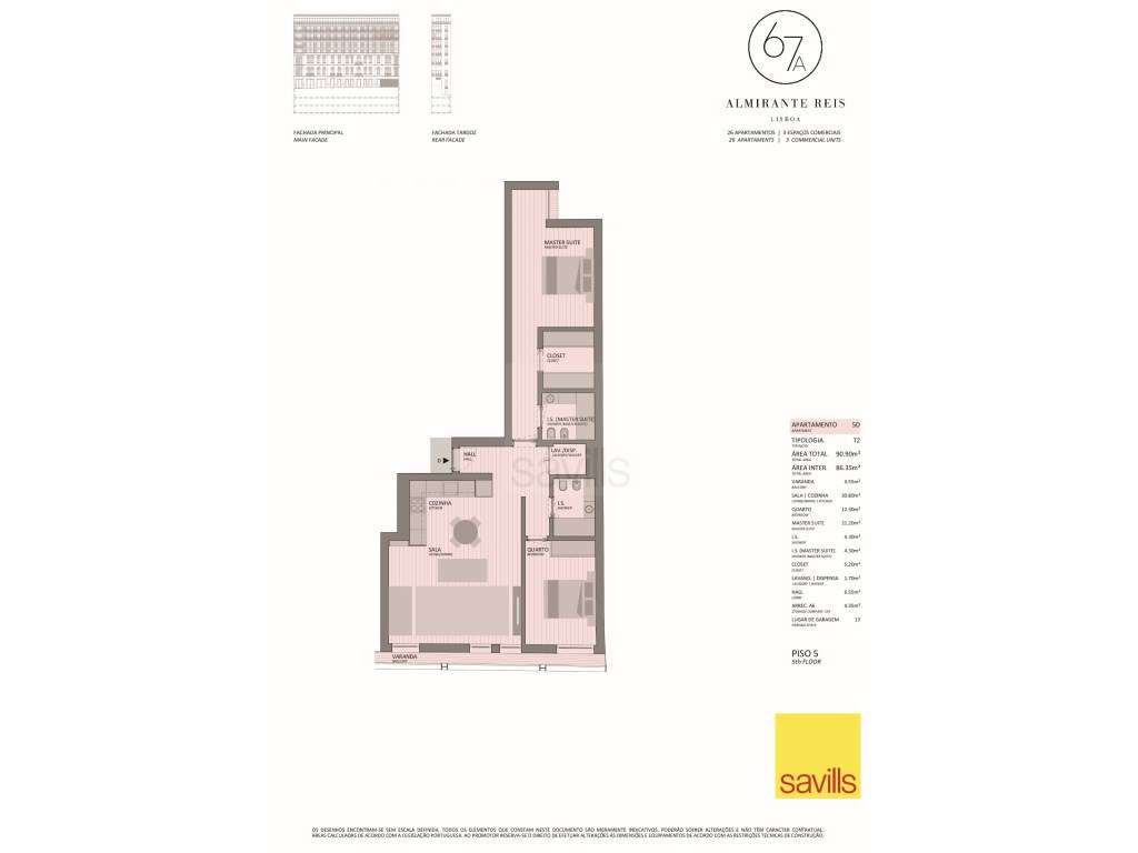 Apartamento T2 no Almirante Reis 67, em Lisboa-8