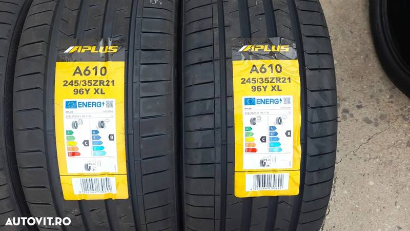 4 Anvelope Vara 245-35-21 fata si 275-30-21 spate Dot 2023noi BMW F01 F02 G30 G31 G01 G02 Mercedes W222 S class Audi Porsche - 3