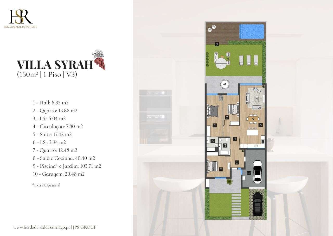 Villa Syrah | 150m2 | Herdade Real De Santiago-20