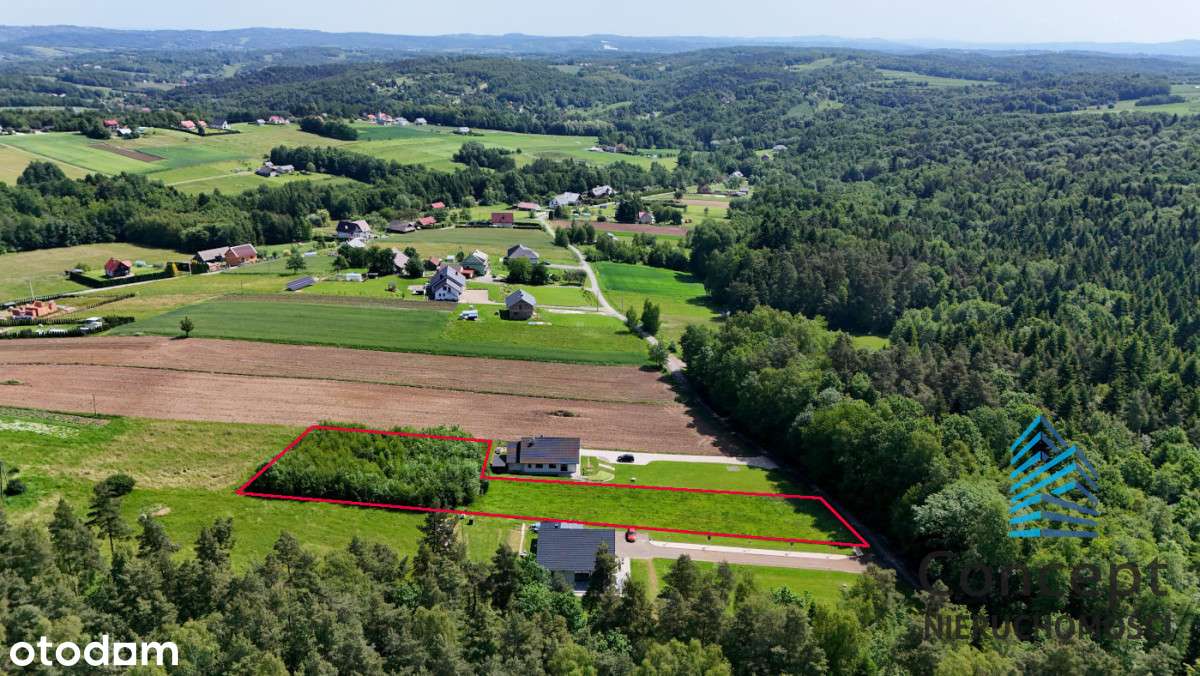 Lipnica Górna - działka budowlana 34 ary-8