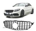 GRELHA PARA MERCEDES CLASE C W205 15-17 PRETO BRILHO - 2