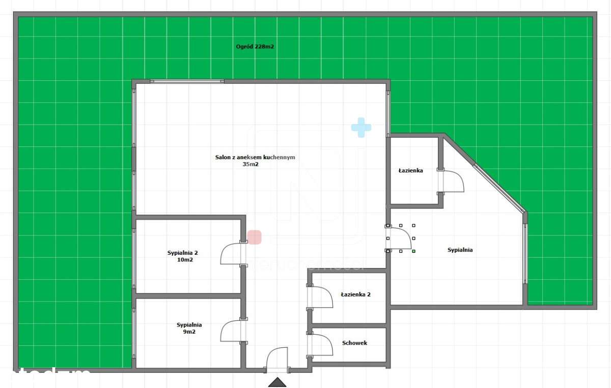 Villa Pan Tadeusz/228m2 ogrodu/Park Szczęśliwicki - Pełny obrazek: 5/5