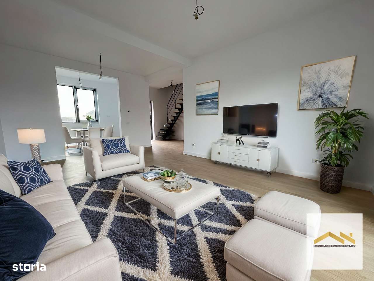 Imobiliare Domnesti  Parter Mansardat - toate utilitatile 3 dormitoare-5